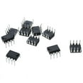 thumbnail image 1 of 10 PCS LM393N LM393 DIP-8 Low Power Dual Voltage Comparator, 1 of 3