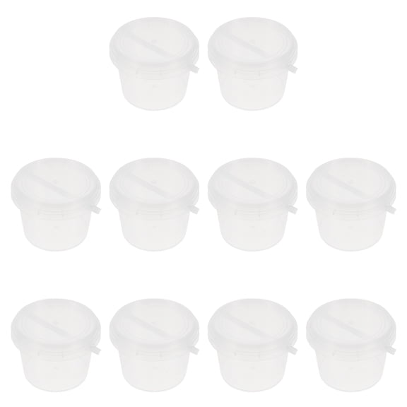 10 PCS Mini Storage Bucket PP Cup Ice Cream Salad Cups The Gift Candy Thickened