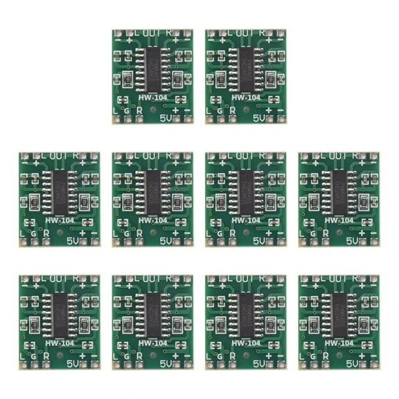 10 PCS PAM8403 Module Super Mini Digital Amplifier Board 2 x 3W Class D Digital 2.5V to 5V Power Amplifier Board