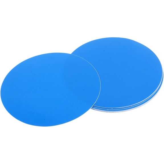 10 PCS PVC Tape Swimming Pool Repair Subsidy 7.30X7.30X0.10CM Blue
