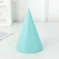 thumbnail image 1 of 10 PCS Pastel Party Hats for Kids and Adults, Rainbow Party Supplies for Party Decorations, Party Headwear for Birthday|Celebration|Party, Macaron Cone Kids Hats for Girls Boys Women Men Light Blue, 1 of 3