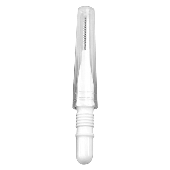 10 PCS Shower Head Cleaning Brush with Lid for Bathroom,Multifunctional Shower Head Cleaner Tool Anti-Clogging Nozzle,Household Shower Head Cleaning Brush Picks for Unclogging Small Hole (White)