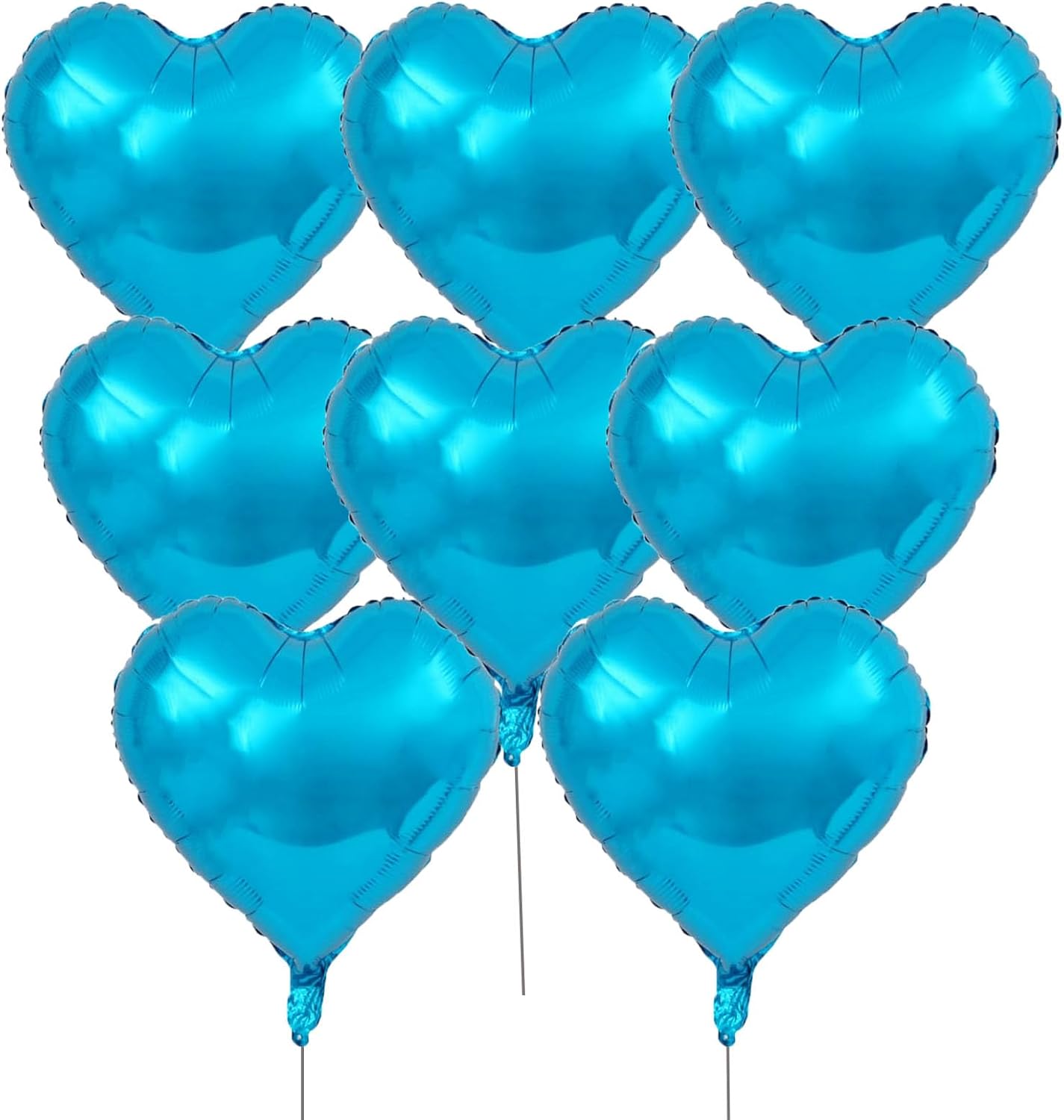 10 PCS Silver Disco Balloon 4D Round Balloon 70s 80s 90s Theme Disco