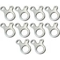 thumbnail image 1 of 10 PCS Stainless Steel 3 Holes Knot Rope Buckle, Cord Adjuster Tent Rope Tensioner, 3 Holes Adjusters Ultralight Rope Buckle Cord Adjuster for Tent Camping Hiking Backpacking Outdoor Activity, 1 of 5