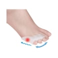 thumbnail image 1 of 10 PCS Tailors Bunion Corrector Pinky Toe Separator, Soft Silicone Gel Little Pinky Toe Protectors Sleeve for Calluses, Blisters, Corns and Pain Relief from Friction, Fits Men and Women, 1 of 7