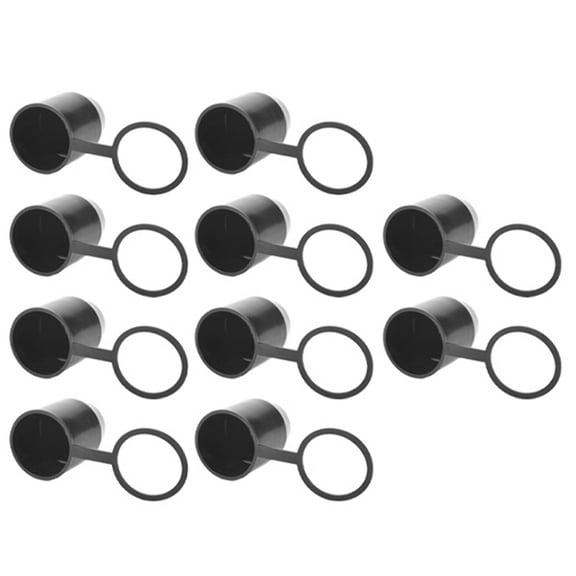 10 PCS Tow Bar Push-in Type Cover Cap Car Hitch Towball Trailer Protection Cap EIG88 Suitable for RV Trailer