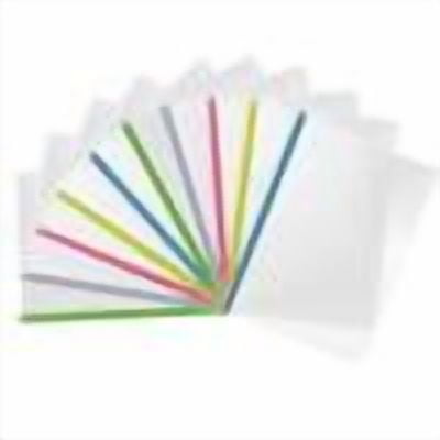 10 PCS Transparent Report Covers with Sliding Bar,Plastic Binder Paper Protector,Reusable Report Folders with Transparent Cover for Resume Portfolio Presentation File Documents (Clear)