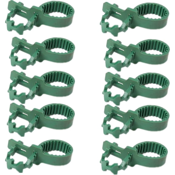 10 PCS Tree Stake Support Bands, Plant Ties Tree Training System, Heavy Duty Adjustable Interlock, Reusable Garden Plants Shrub Ties, Strap-Cable, Plant & Tree Ties for Staking 9.4inch