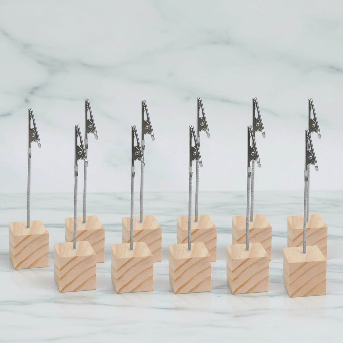 binder clip place card holder HMM Aluminum Clip
