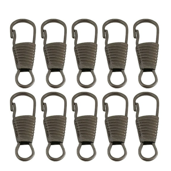 FONDOTIN 10PCS Metal Zipper Pulls for Backpacks Replacement Accessories and Stylish