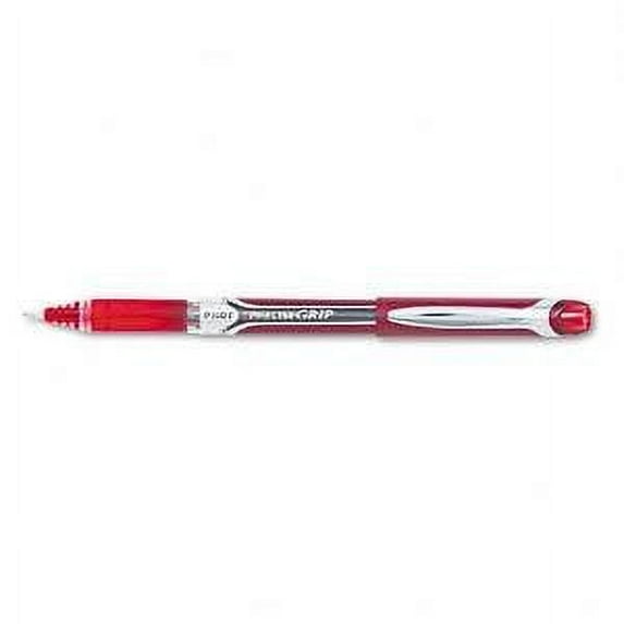 10 PENS: Precise Grip Rollerball Pen, Red Ink, 1 Single Pen (28903)