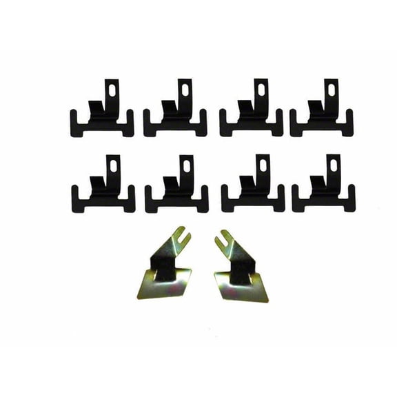 10-PIECE WINDSHIELD LOWER MOULDING CLIP SET FOR CAMARO/FIREBIRD