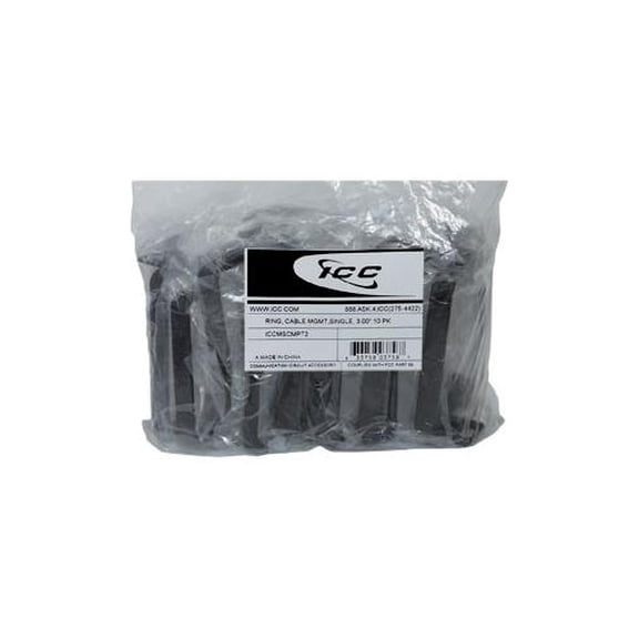 ICC ICC-ICCMSCMPT2 10 PK of 3.00 RING, CABLE MGMT -