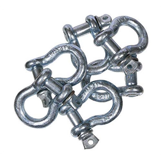 10 Pack 1/2" Bow Shackle Clevis PINS Rigging / 2 TON
