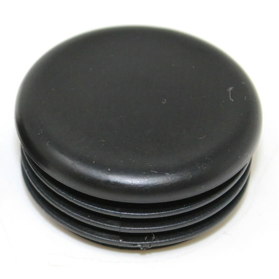 10 Pack of 1.5" Round Tubing Plastic Black Hole Plug End Cap, 1.5 inch OD Tube Pipe Cover Plug, Heavy Duty Plastic Plug Cap Insert, Durable Chair Glide