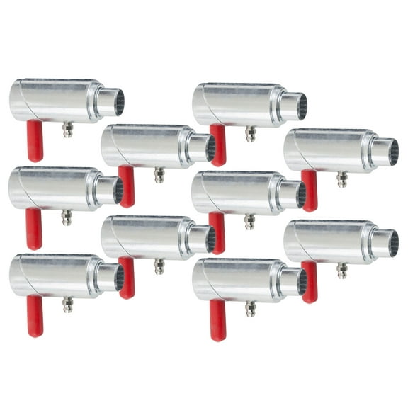 (10 Pack) 1" Spring Loaded Cam Lock for Wreckers Tow Truck Twist Lock Plunger Pin