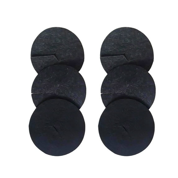 10 Pack 10.6 Inch Non-Woven Tree Mulch Ring - Degradable Tree Protector Mat, Reusable Tree Weed Barrier Mat for Weed Control Root Protection