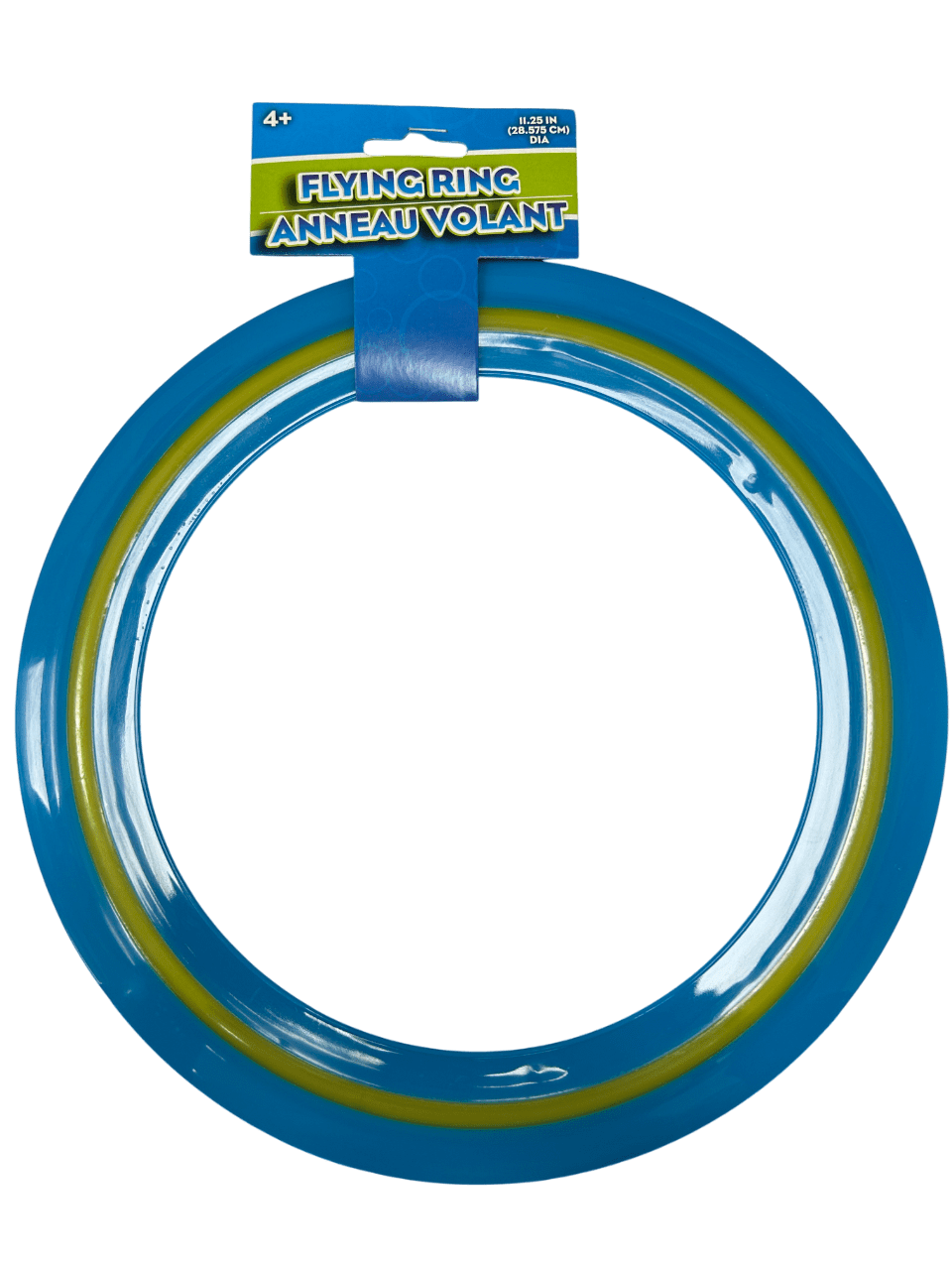 4 Anneaux De Lancer Volants - 25 Cm De Diamètre, PVC+ABS, Couleurs Vives, Pour Jeu En Extérieur
