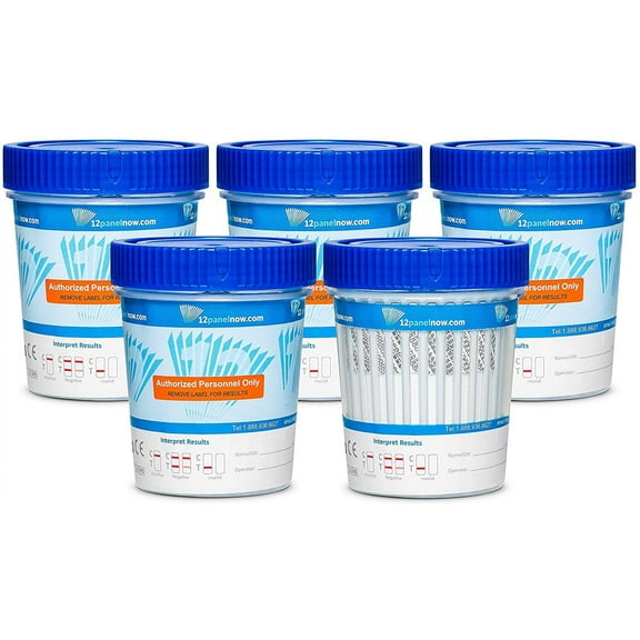 12PanelNow 14 Panel Multi-Drug Urine Cup Test with ETG |TRA | FEN - Pack of 10