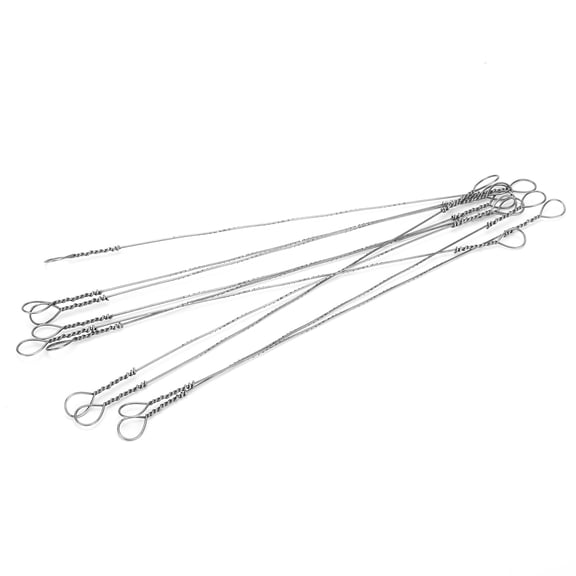 10-Pack 150mm High Carbon Steel Wire Saw Blades for Wood, Plastic, Acrylic & Soft Metal Cutting 10Pcs 150mm steel