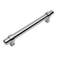 thumbnail image 1 of 10 Pack - 161-160CH Polished Contemporary Bar Cabinet Handle Pull - 6-5/16" (160mm) Hole Centers, 1 of 2