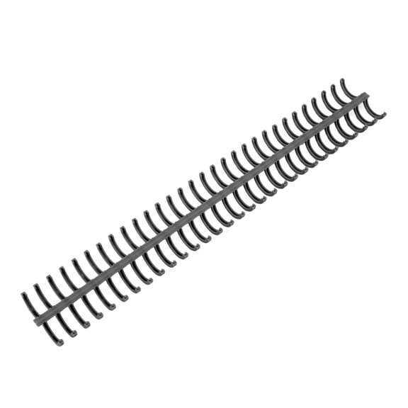 10 Pack 16mm 30-Hole Spiral Binding Coils for 130 Sheets Office Document Organization 10Pcs 16mm