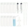 thumbnail image 1 of 10 Pack 18ml 0.6oz Small Travel Squeeze Bottles - Refillable Makeup Foundation Container Sample Bottles Tubes for Toiletries Shampoo Toner, 1 of 6
