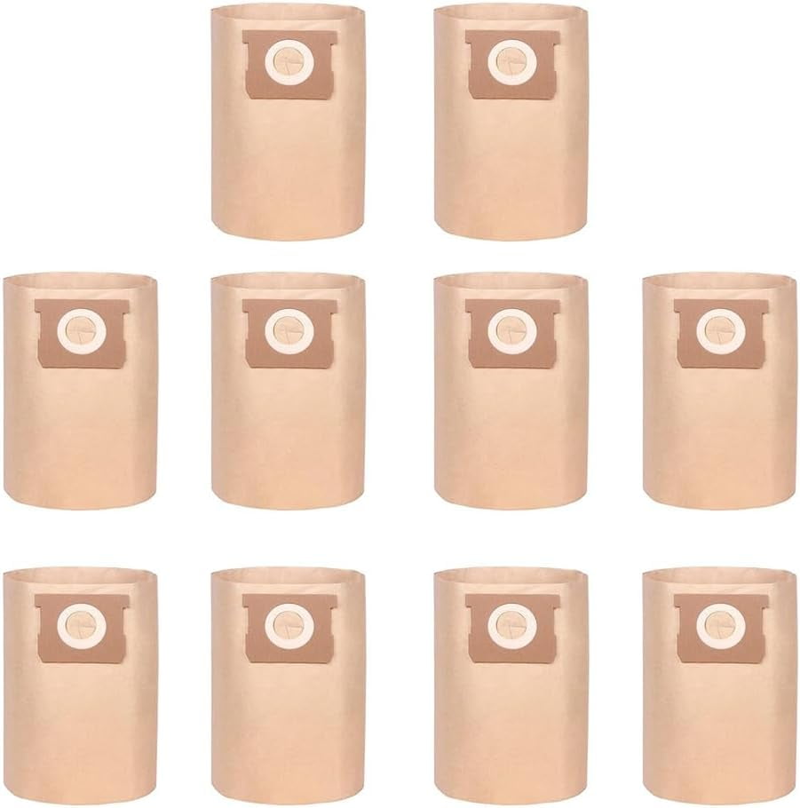 10 Pack 193100 Disposable Filter Bag ,Stanley 58 Gallon Disposable