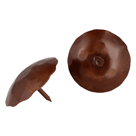 10 Pack 2 Inch Sealed Rusted Decorative Door Nail Clavos By Borderland Rustic Hardware