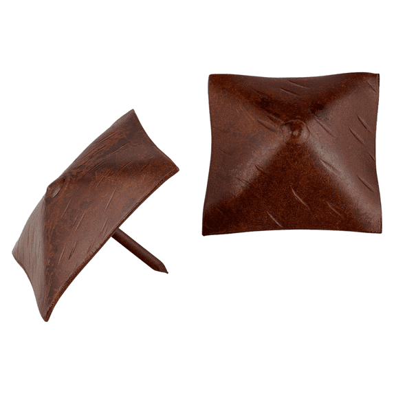 10 Pack 2 Inch Sealed Rusted Decorative Door Nail Clavos By Borderland Rustic Hardware