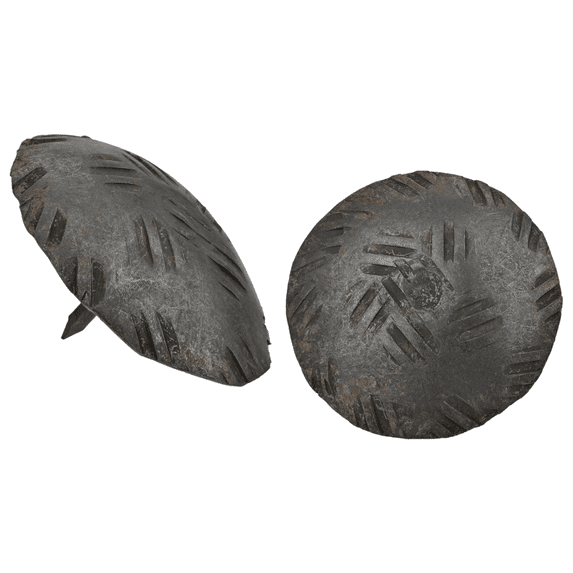 10 Pack 2 Inch Unfinished Decorative Door Nail Clavos By Borderland Rustic Hardware