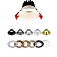 thumbnail image 1 of 10 Pack 2" LED Recessed Canless Downlight - 5CCT Adjustable Color Temp - Choose Finish, 1 of 3