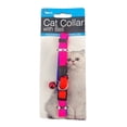 thumbnail image 1 of 10 Pack 20 in Cat Collar with Bell, Featuring Vibrant Nylon Gradient Colors, Adjustable Plastic Snap Clip Closure, Dainty Bell That Rings as Your Cat Walks, Plays, Runs, Perfect for Cats, Bulk, Mix, 1 of 1