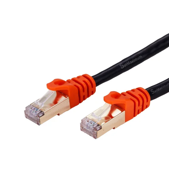 Cat7 Outdoor Ethernet Cable 10-pack of 25 ft High Speed Waterproof Direct Burial Network Patch Cord, Cables Direct Online