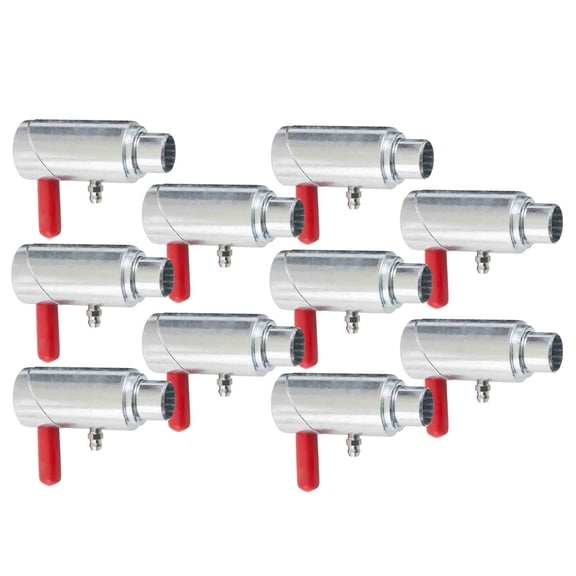 (10 Pack) 3/4" Cam Lock Wrecker, Tow Truck Spring Loaded Twist Lock Plunger Pin