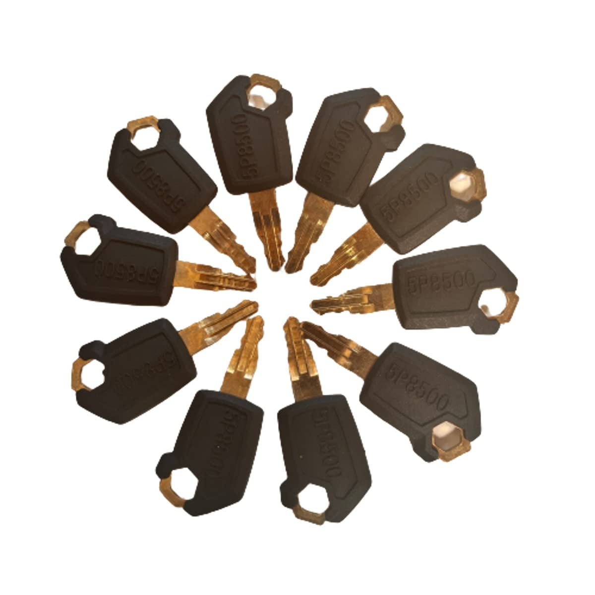 10 Pack 3 5P8500 0964753 0966198 8V4404 9G2777 Ignition Keys for Cat