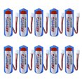 thumbnail image 1 of 10 Pack 3.6V AA Batteries ER14505M 2200mAh High-Performance Lithium Battery with 2.54 Plug, 1 of 6