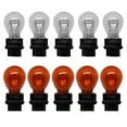 thumbnail image 1 of 10 Pack 3157 Clear and Amber Tail Signal Brake Light Bulbs, 1 of 4