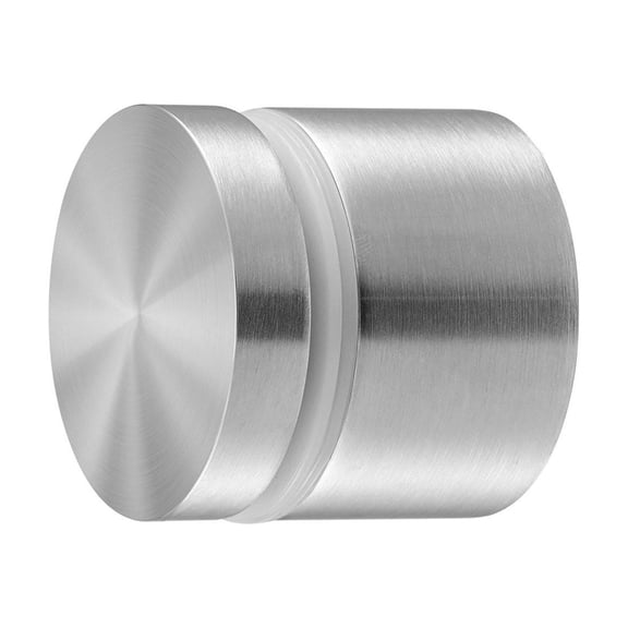 10-Pack 316 Stainless Steel Glass Clamps for 0.31"-0.62"Thickness,Round Balcony Railing Brackets for Tempered Glass Mounting,Pool&Stair Support,Silver Finish