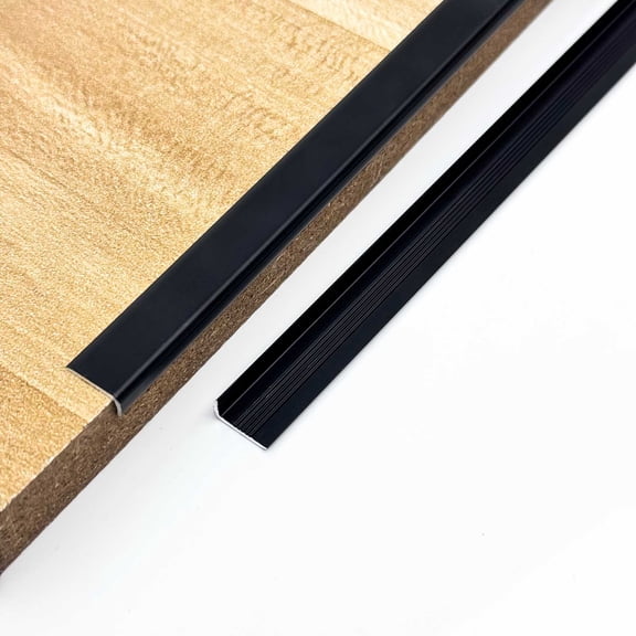 10-Pack 36 Inch Aluminum Tile Edge Trim L-Shape Metal Tile Edging for Backsplash, Wall Corners, and Finishing Square TileTrim