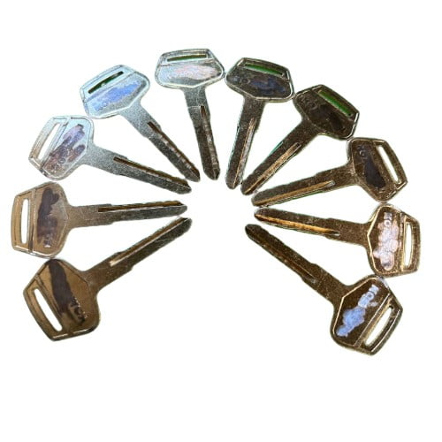 10 Pack 38# PC200-7 Keys for Komatsu Heavy Equipment Heavy Excavator PC220-7 PC300-7 PC400-7 PC130-7