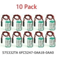 thumbnail image 1 of 10 Pack 3V 950mAh 575332TA 6FC5247-0AA18-0AA0 PLC Battery For SIEMENS 810D 840D, 1 of 6