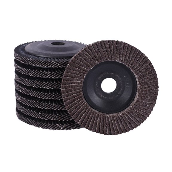 10 Pack 4" Flap Disc Angle Grinder Sanding Disc Aluminum Oxide Abrasives Flap Sanding Wheels