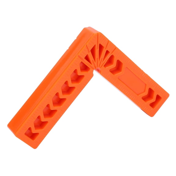 10-Pack 4-Inch Engineering Plastic Right Angle Auxiliary Positioner with 45 & 22.5 Degree Graduations for Woodworking Square Ruler Holder 10Pcs