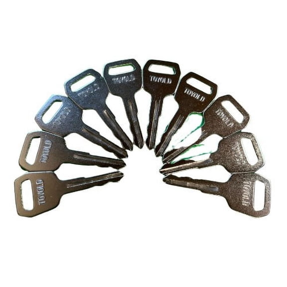 10 Pack 46# 511416 Toyold 57421-22060-71 Ignition Keys for Toyota Forklift