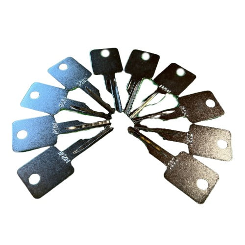 10 Pack 49# D250 GTH-5519 Key For Case IH Bobcat Vermeer JLG Grove Volvo Terex Timberjack Ingersol-Rand