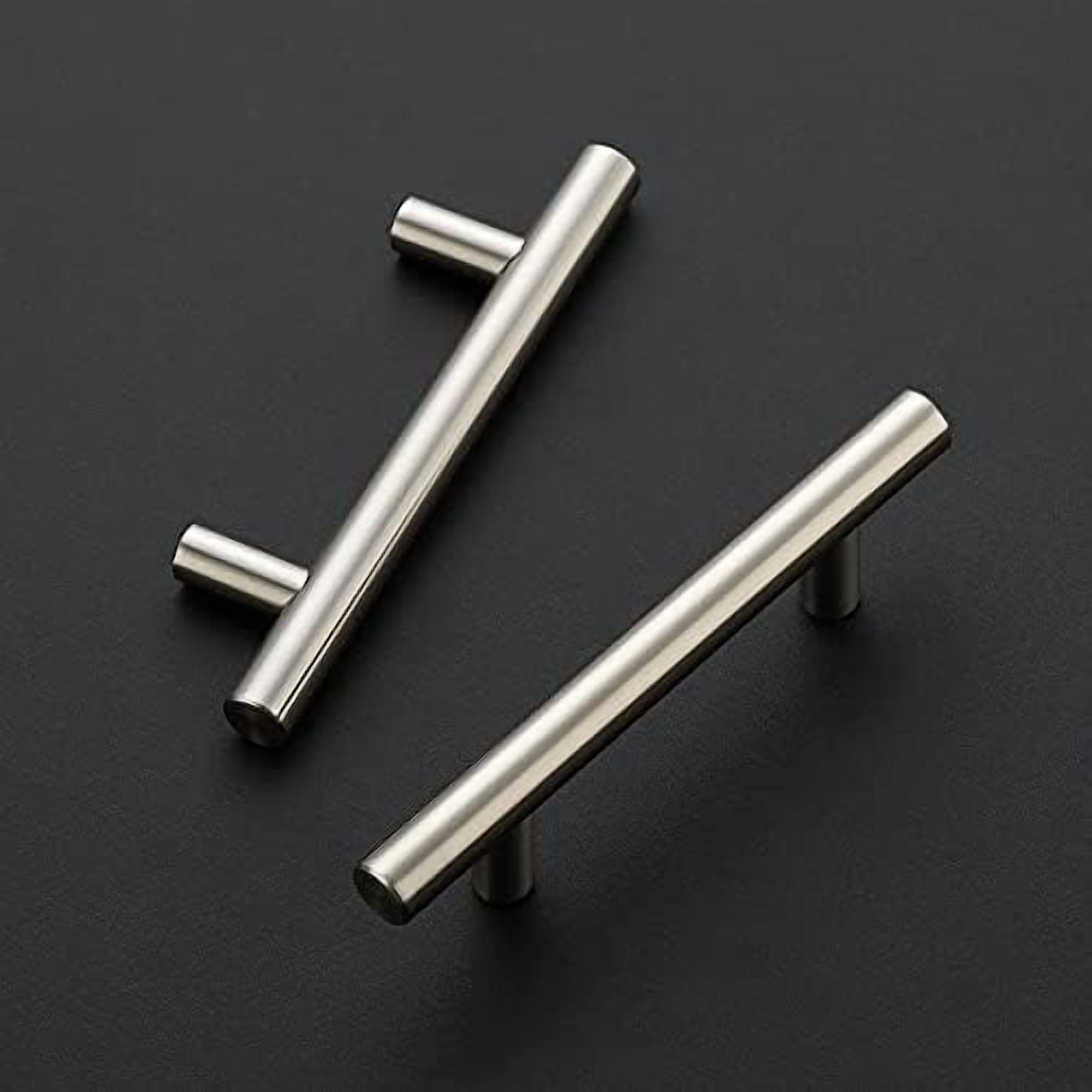 10 Pack | 5'' Cabinet Pulls Brushed Nickel Stainless Steel Kitchen ...