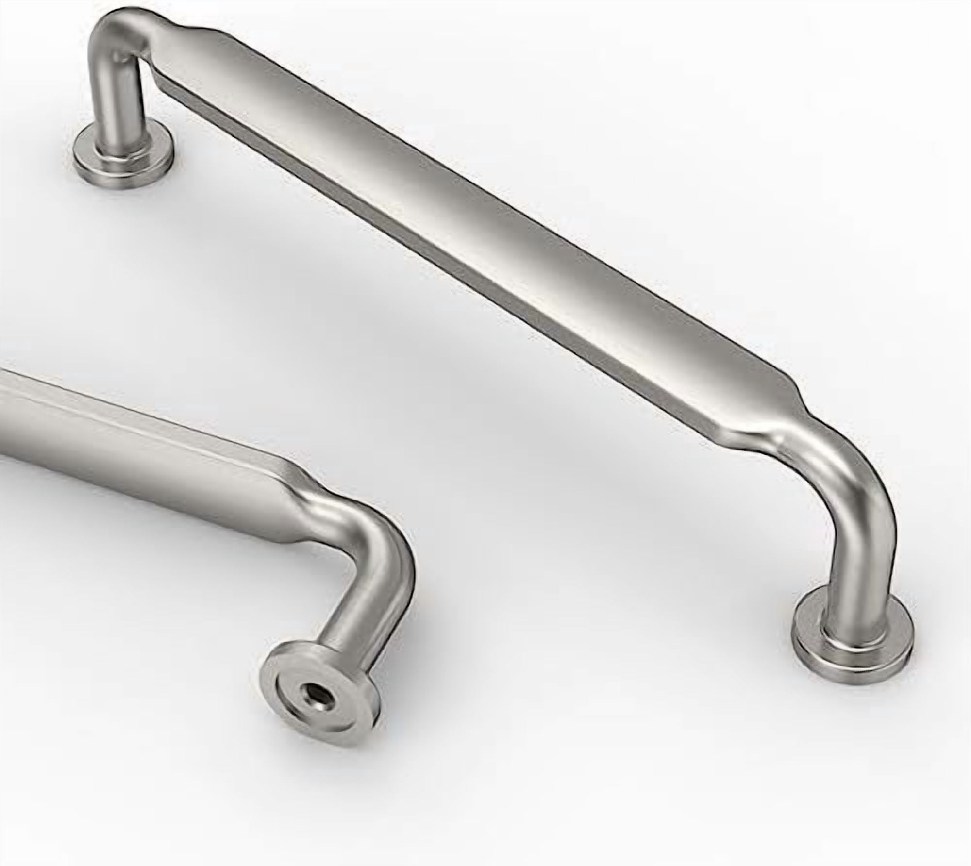 10 Pack 5 Inch(128mm) Brushed Satin Nickel Kitchen Cabinet Handles, Cabinet Pulls Kitchen Cabinet Hardware for Cupboard Drawer Pulls
