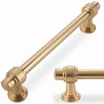 thumbnail image 1 of 10 Pack 5 Inch Champagne Bronze Kitchen Cabinet Handles Cabinet Pulls Gold Drawer Pulls Kitchen Cabinet Hardware Handles Dresser Handles, 1 of 8