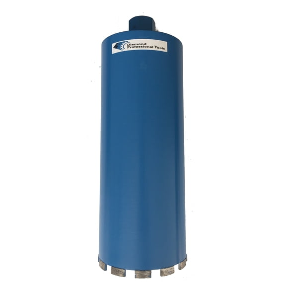 10-Pack 5 Inch Professional Diamond Core Drill Bits for Cutting Concrete and Asphalt, 5" Diameter x 17" Length